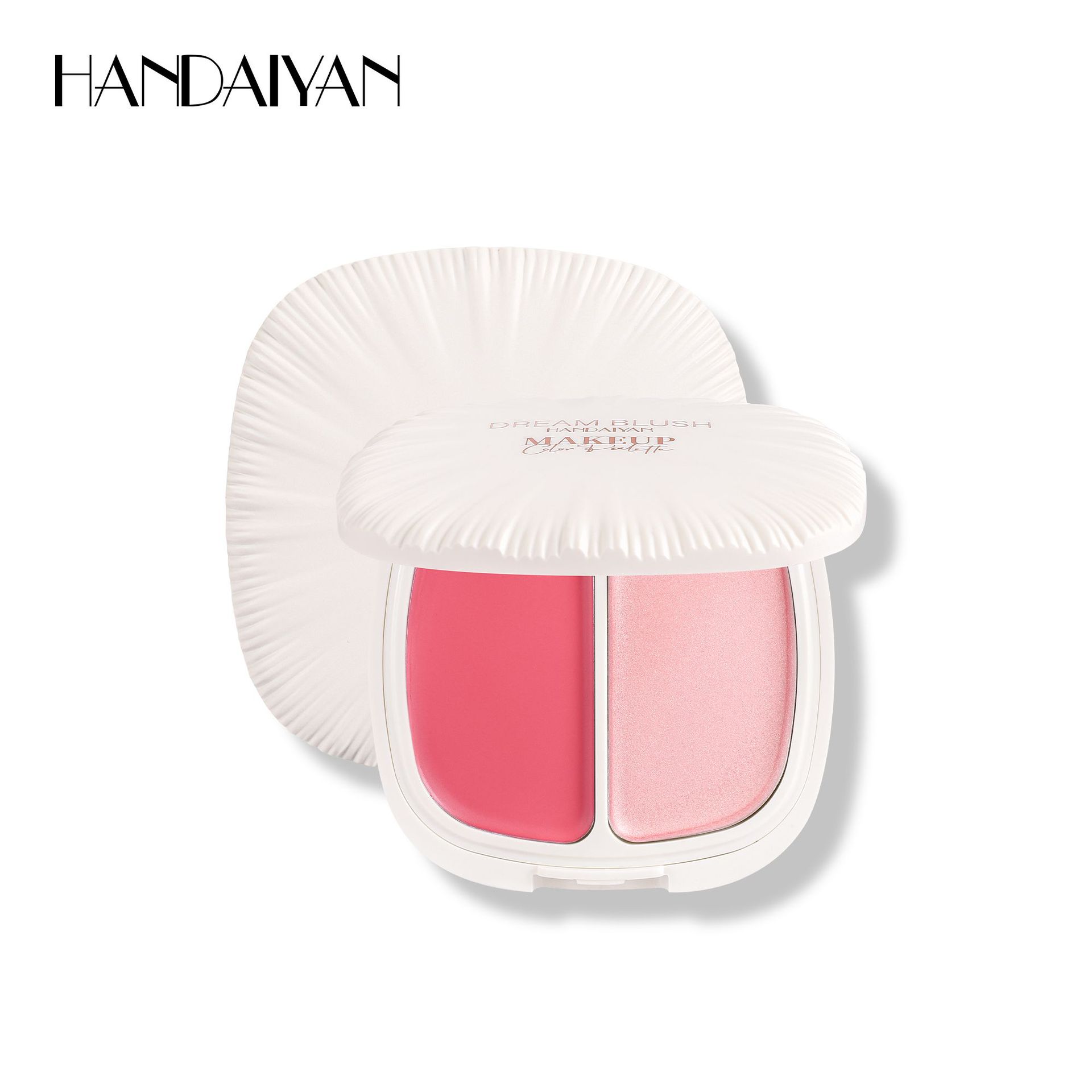 In-stock high-gloss two-in-one blush TK Shein's best-selling high-quality handaiyan cross-border exclusive 6-color blush Item Picture