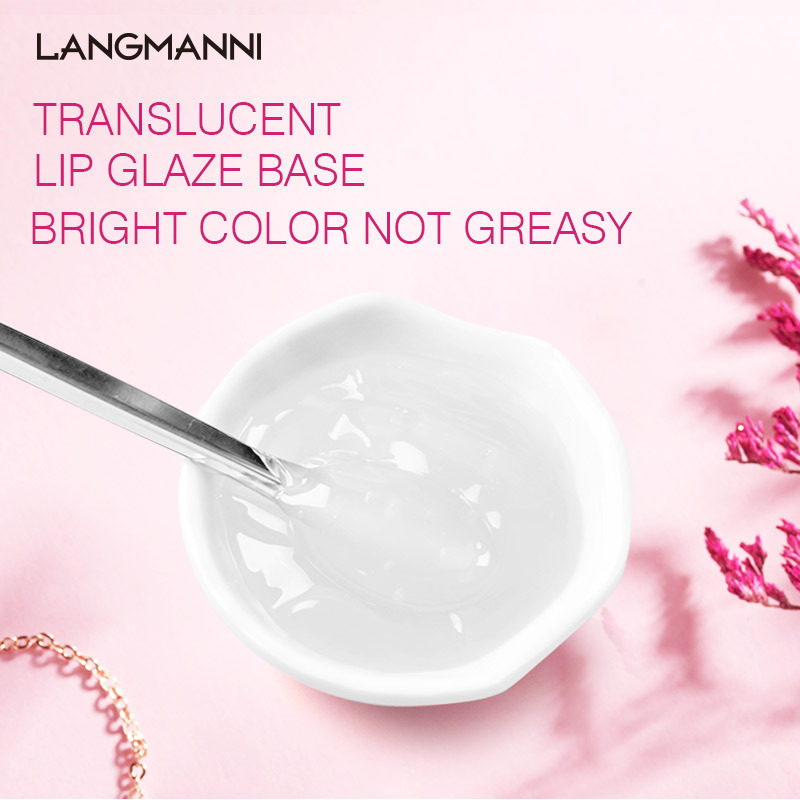 langmannni's new DIY transparent lip gloss and lip glaze base Application Scenario