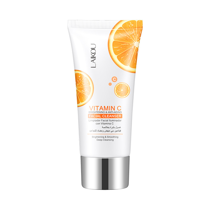 LAIKOU Vitamin C Facial Cleanser 40g (Color box) Skin care facial Cleanser one-piece consignment manufacturer Item Picture