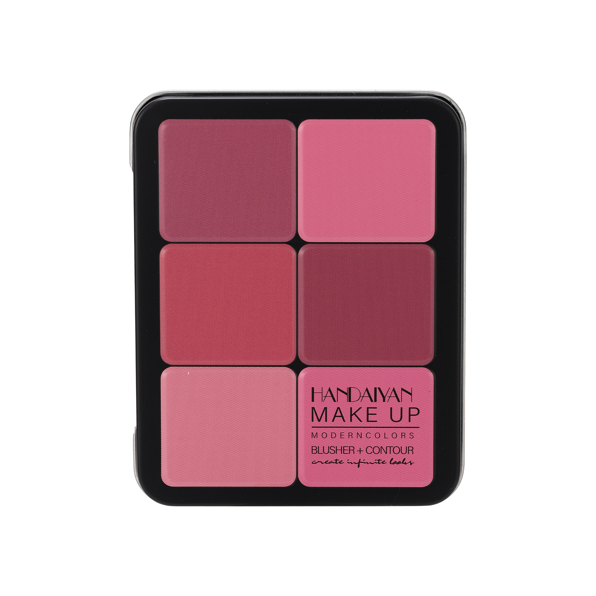 Cross-border 12-color tin box Blush palette, multi-purpose handaiyan Concealer Highlighter Contouring Palette Matte Blush Cream Item Picture
