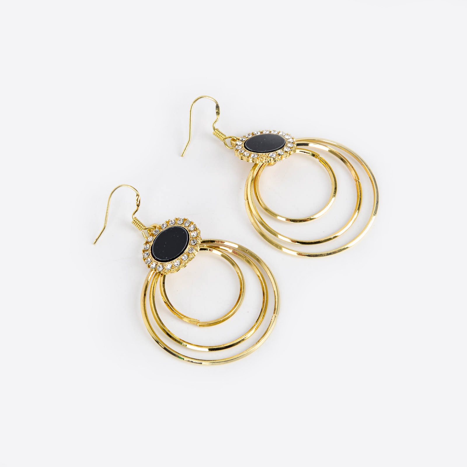 饰品/耳饰/耳环/珍珠耳环/烧焊锆石耳环细节图