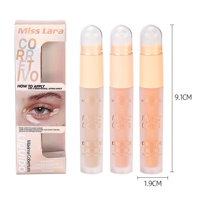 MISS LARA Three-color Contouring Liquid for Contouring Nasal Shadows, highlighting and brightening shadows, Natural liquid Contouring liquid Item Picture