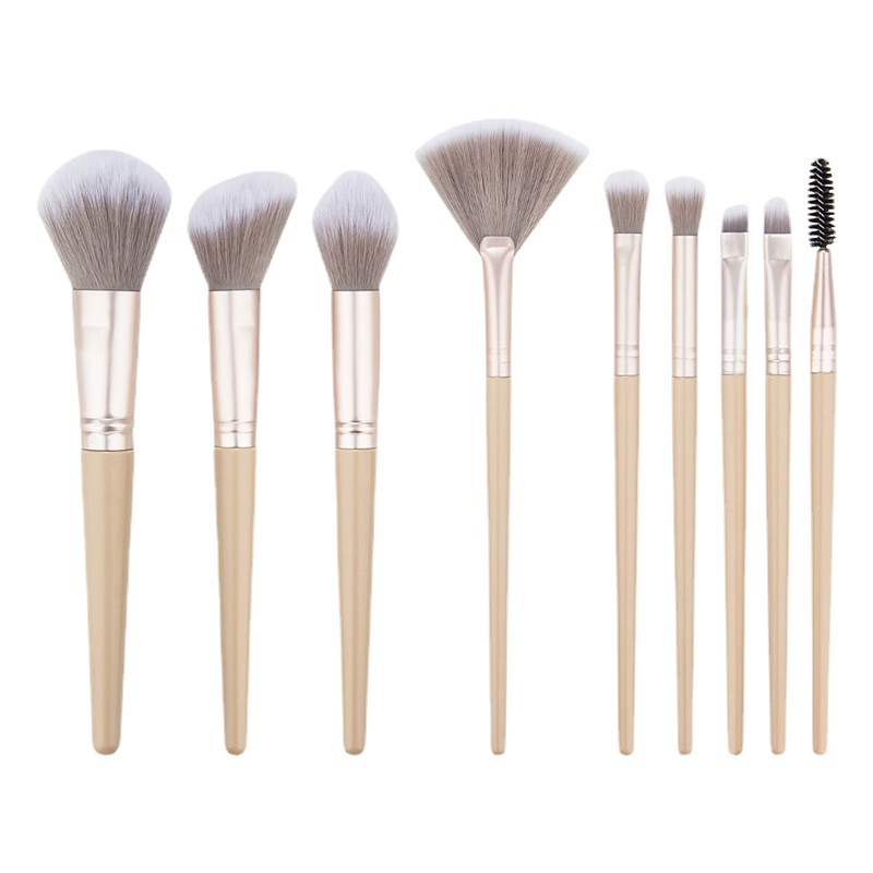Summer makeup brush complete set, eyeshadow brush, blush brush, lip brush, eyebrow brush, foundation brush set, wholesale of makeup and beauty tools Item Picture