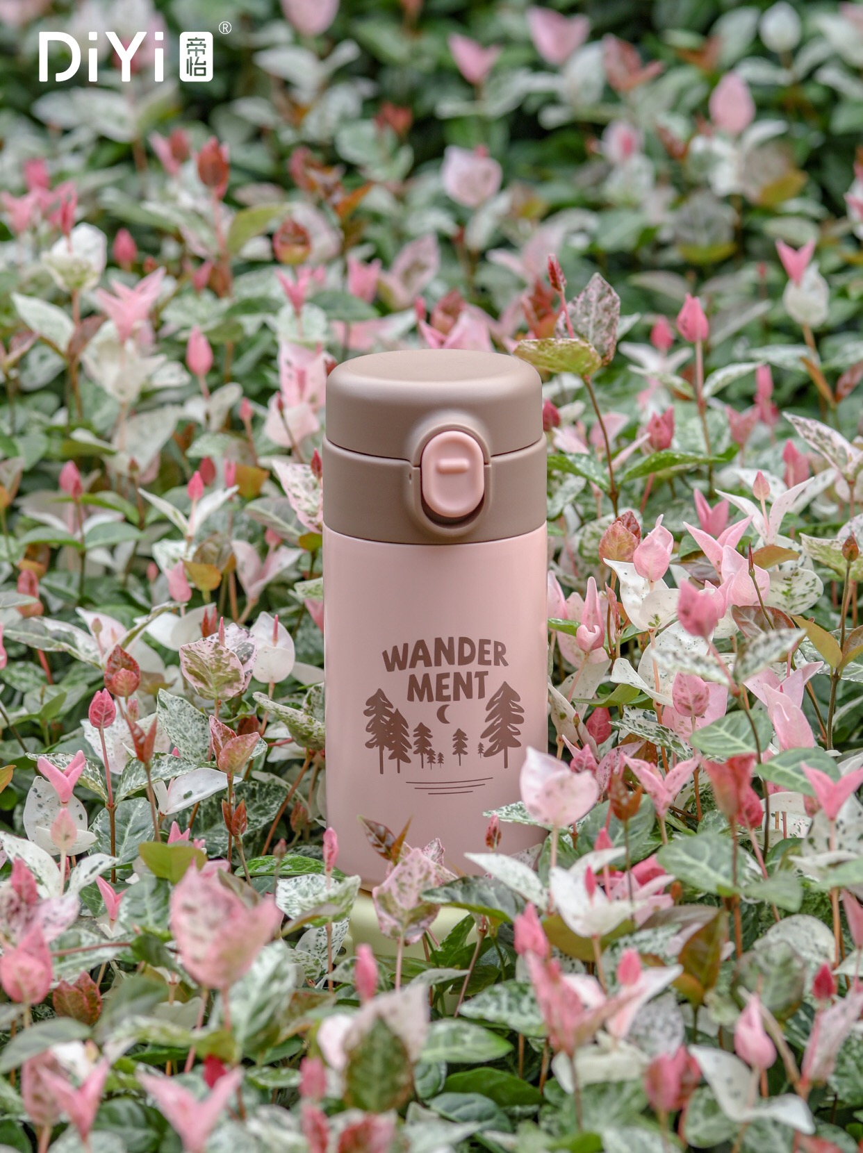 城市喧嚣，追逐理想⛺️DY-BW1016帝怡山野弹跳杯280ml,内316外304不锈钢，直饮饮水口。详情1