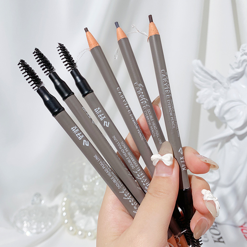 This genuine and high-quality double-headed eyebrow pencil is extremely fine, waterproof, does not smudge, and lasts long. It is specially designed for beginners and makeup artists Specification drawing