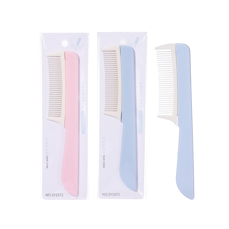 LMLTOP comb, single thickened ABS portable hair comb, hair straightening comb SY1072 Item Picture
