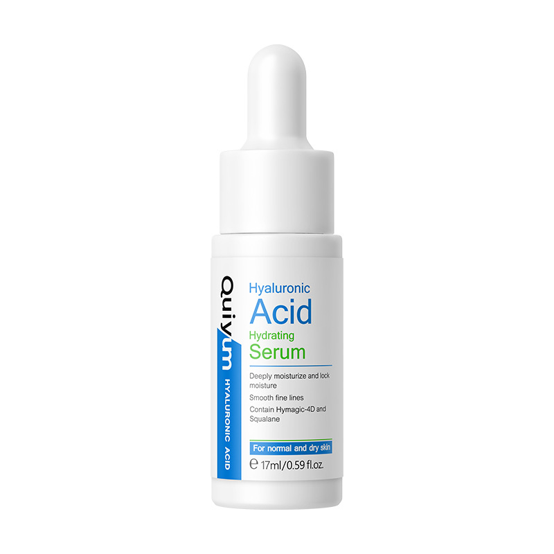 Cross-border new product QUIYUM Hyaluronic Acid Moisturizing Essence 17ml Hydrating, moisturizing and brightening skin tone wholesale from the manufacturer Item Picture