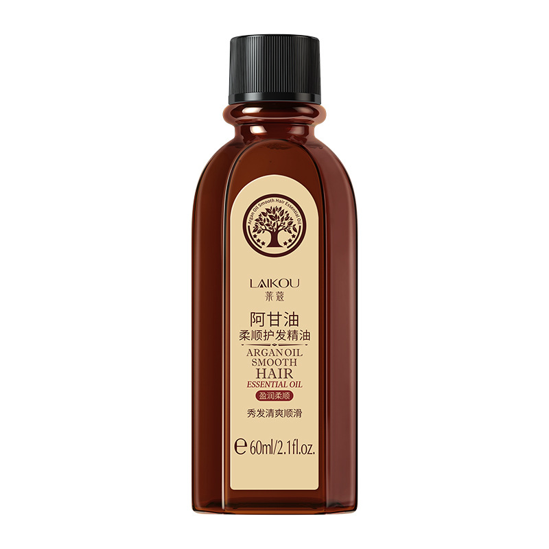 New Laikou hair Care essential oil wholesale: Smooth, frizzy, dry and radiant hair care oil manufacturer's stock available Item Picture