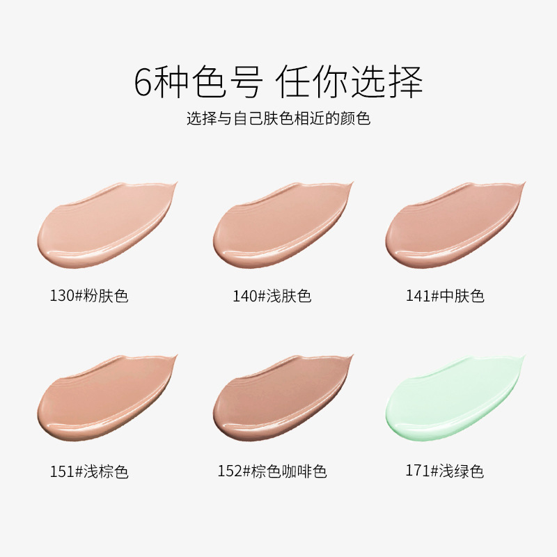 VIBELY Waterproof and non-smudging Concealer covers facial spots, acne marks, dark circles, tattoos, skin tone and foundation Application Scenario