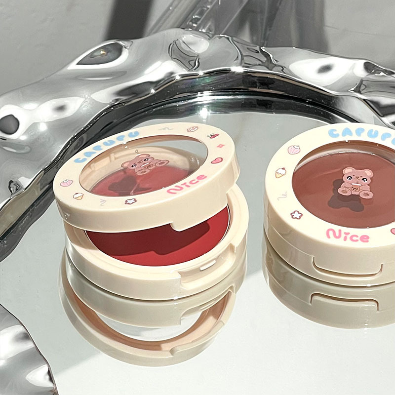 CAPUPU milk cake, peach heart blush, delicate and natural, whitening blush, contouring, versatile makeup for women, affordable wholesale Application Scenario