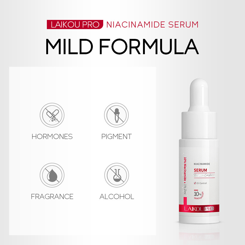 The cross-border new product, Laikou PRO Niacinamide Brightening and Hydrating Essence 17ml, is available from a skincare and cosmetic manufacturer Application Scenario