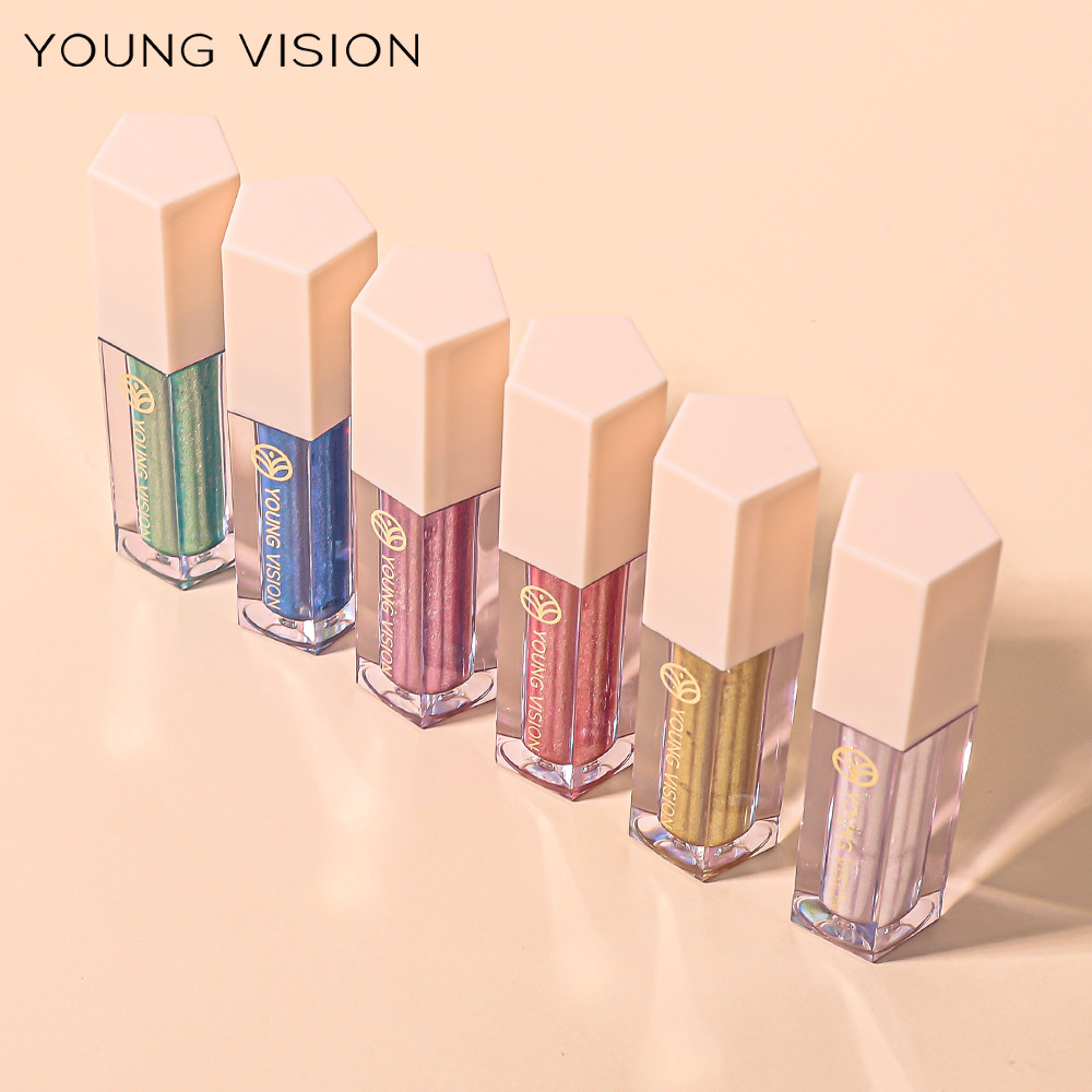 YOUNG VISION 12-color Sparkling and Dazzling Eyeshadow, Pearlescent, Polarized and matte Liquid Eyeshadow liquid Application Scenario