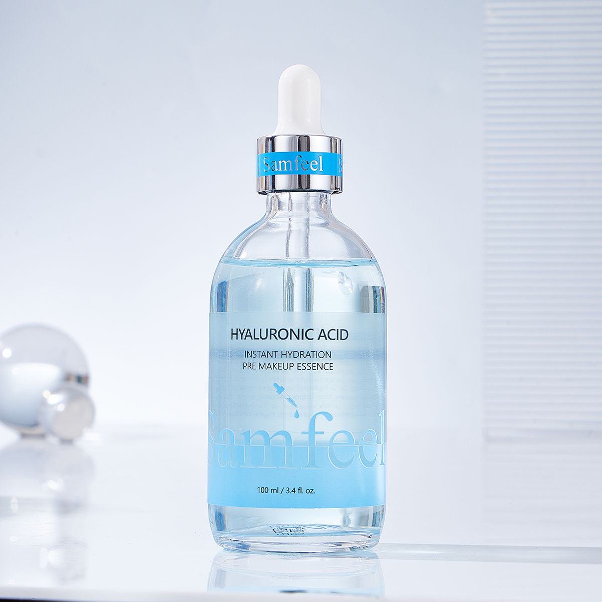 Hyaluronic Acid Instant hydration Pre makeup essence plump details Picture