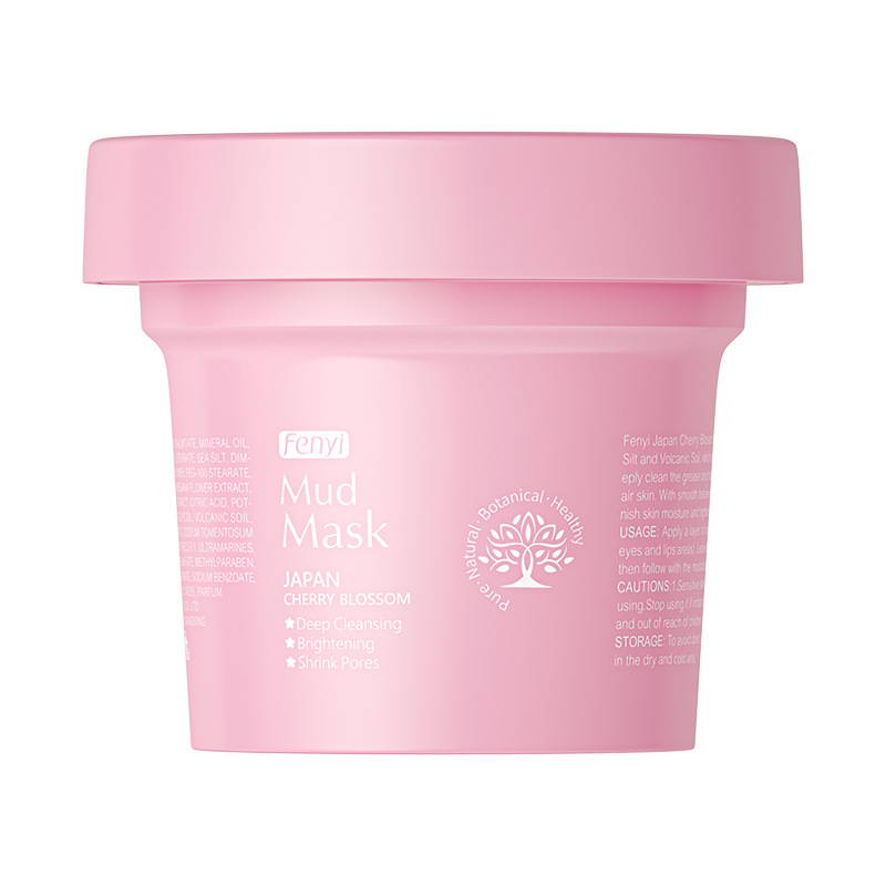 fengyi Japanese Cherry Blossom Mask Mud 100g deeply cleanses pores. Apply mask and skin care products across borders Item Picture