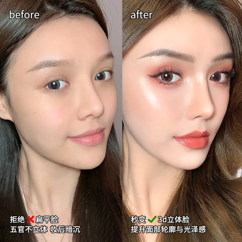 PIPL Iridescent Veil Single-color High Disc Glitter Powder Pearlescent Facial Brightening Makeup Fine Glitter Natural Champagne Color Cross-border details Picture