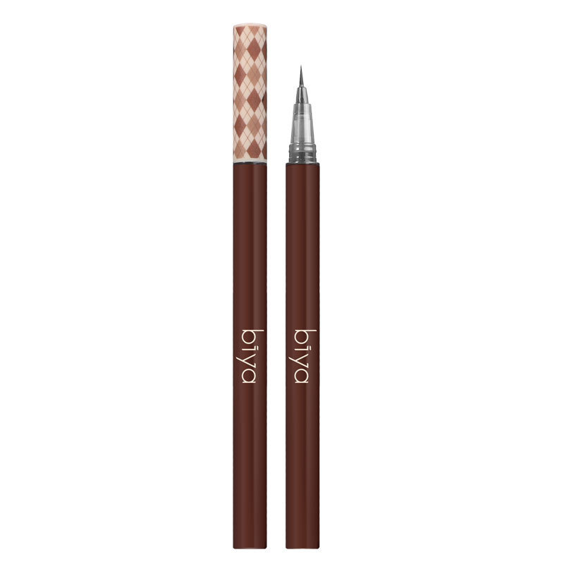 Biya liquid water eyebrow pencil, with an extremely fine tip, is waterproof, sweat-proof and does not fade. It's a perfect tool for lazy people to draw their eyebrows and for beginners to create wild eyebrows Item Picture