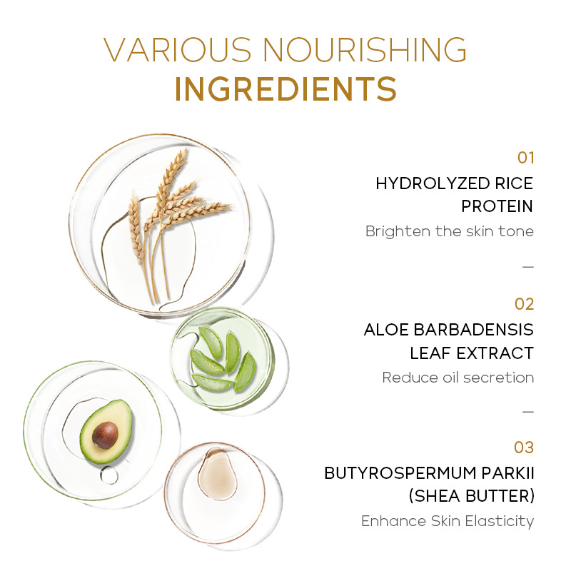 Cross-border LAIKOU Collagen Primer 100ml Hydrating and moisturizing skin care product manufacturer one-piece consignment Specification drawing