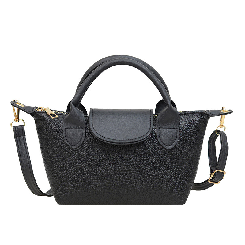 The new 2024 autumn/winter collection of handbags featuring a niche soft skin dumpling bag, color-blocking and patchwork single-shoulder bag, crossbody bag and commuter women's bag Item Picture
