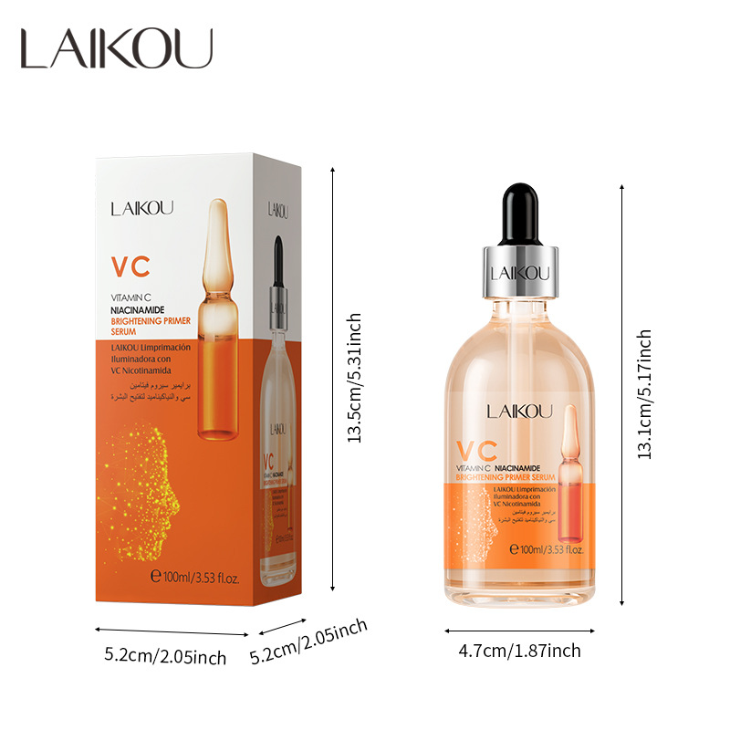 LAIKOU Vitamin C Essence Serum 100ml Hydrating and Moisturizing Skin Care Product VC Essence Cross-border Item Picture