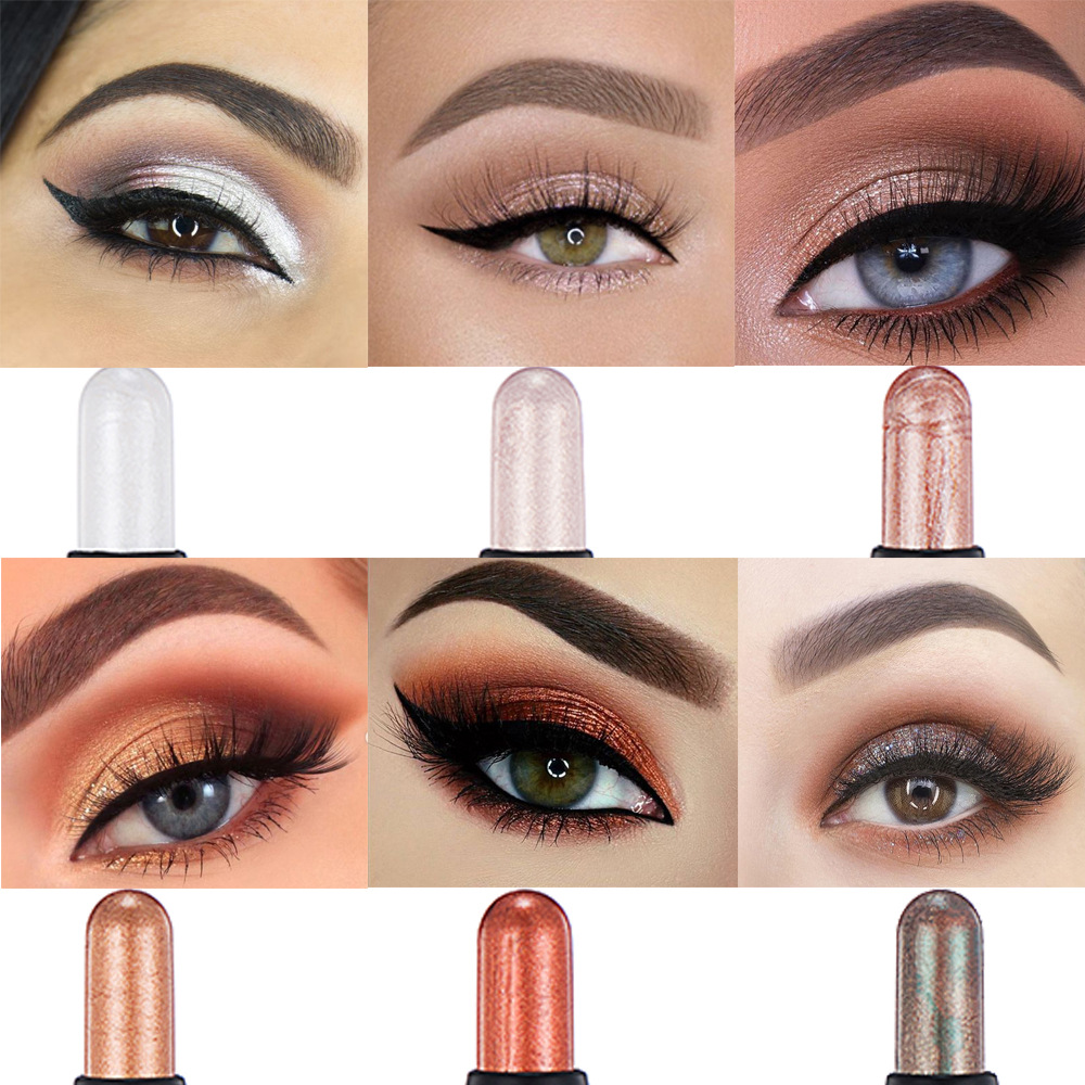 ENGBO's new double-headed eyeshadow pen is a best-selling eyeshadow pen on Amazon. It features a long-lasting pearlescent and matte finish, and cross-border eyeshadow Application Scenario