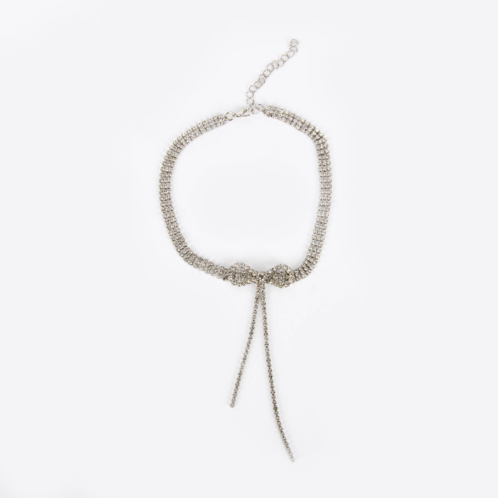 蝴蝶结珍珠项链手链女高级感大气锁骨链小众设计气质脖颈链