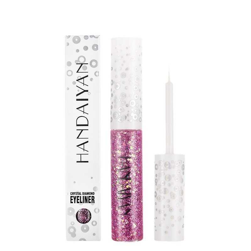 Cross-border bestseller HANDAIYAN stage makeup performance glitter eyeliner Pen Iridesy Eyeshadow eyeliner Liquid Item Picture