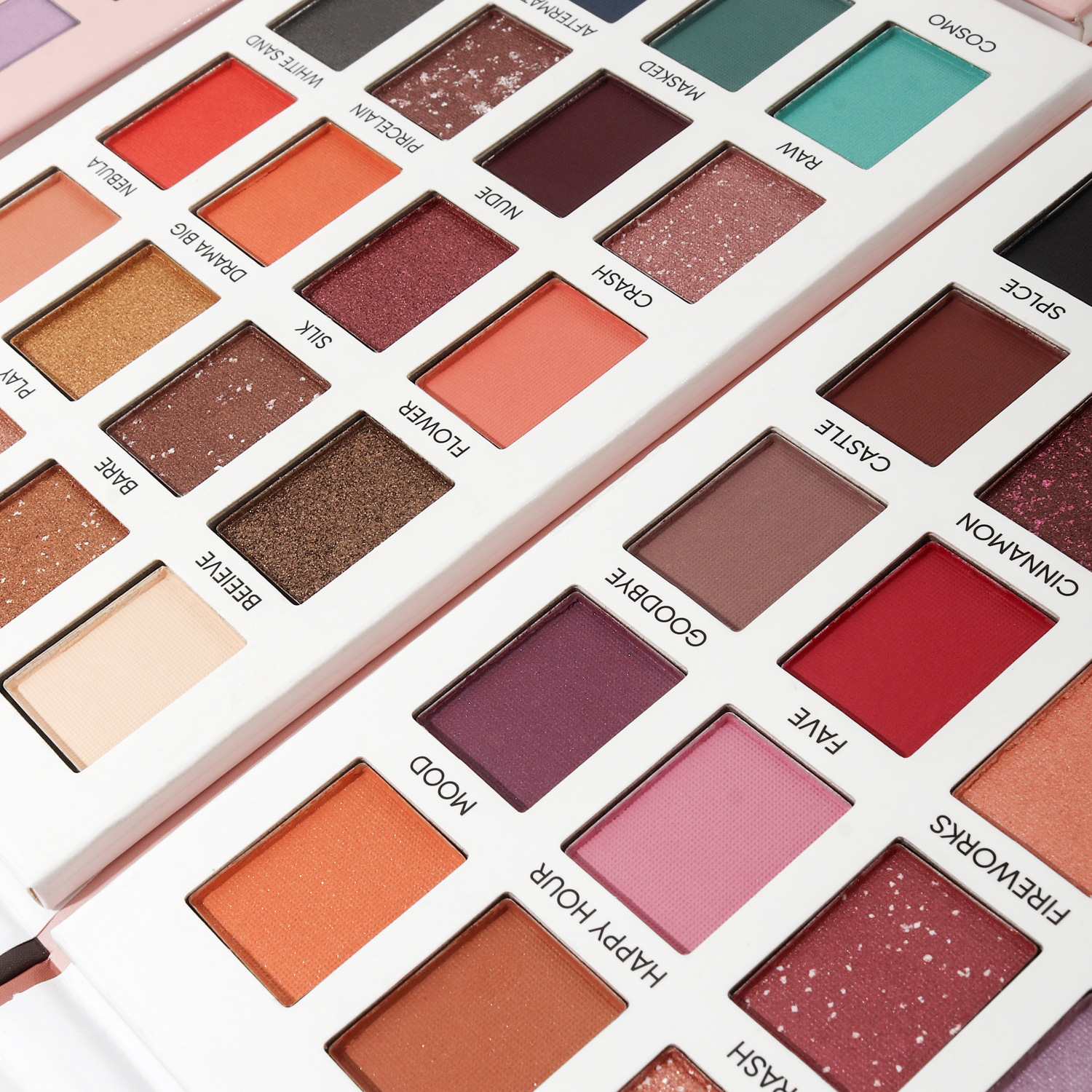 MISSYOUNG Cross-border 20-color eyeshadow palette, paper eyeshadow, pearlescent eye makeup, matte eyeshadow, Amazon Item Picture