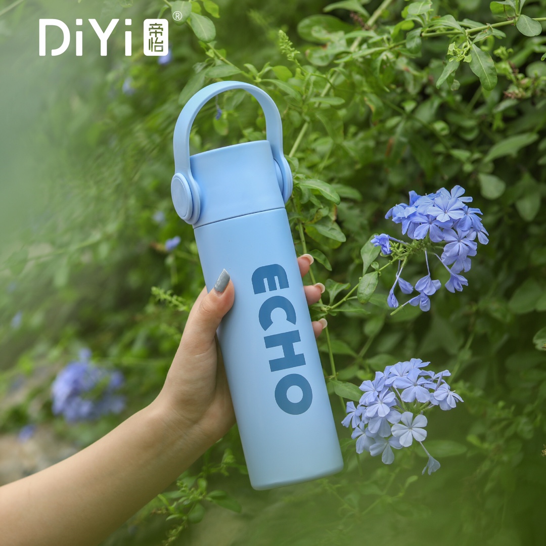 DY-BW1042帝怡回响经典提手杯，500ml，内外304不锈钢，喷塑漆面，耳机提手造型。享受运动，享受呼吸详情6