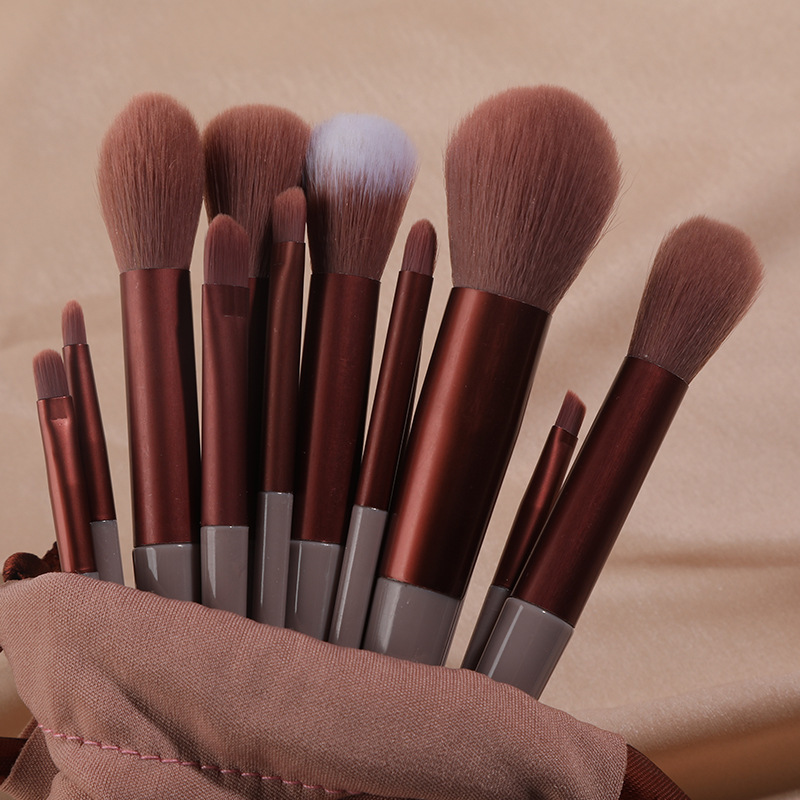13-piece Sijiqing makeup brush set, portable loose powder brush, concealer brush, blush set brush, complete set of beauty tools wholesale Application Scenario