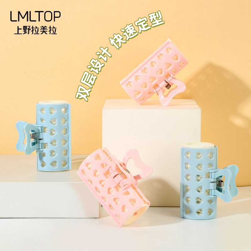 LMLTOP Cartoon Hair Curler 2 sets diy Air bangs Voluminous Double-layer hair Curler SY1046 Specification drawing
