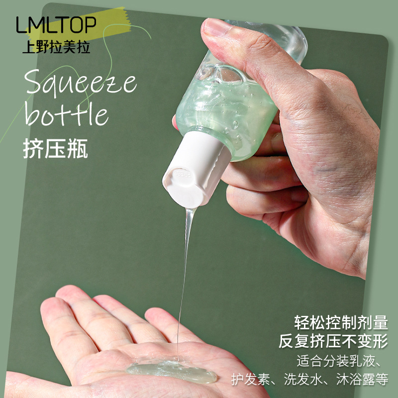 LMLTOP Cartoon Travel Set Bottle 6-piece 75ml Lotion bottle, Spray bottle, Cosmetic Sub-bottle SY1039 details Picture