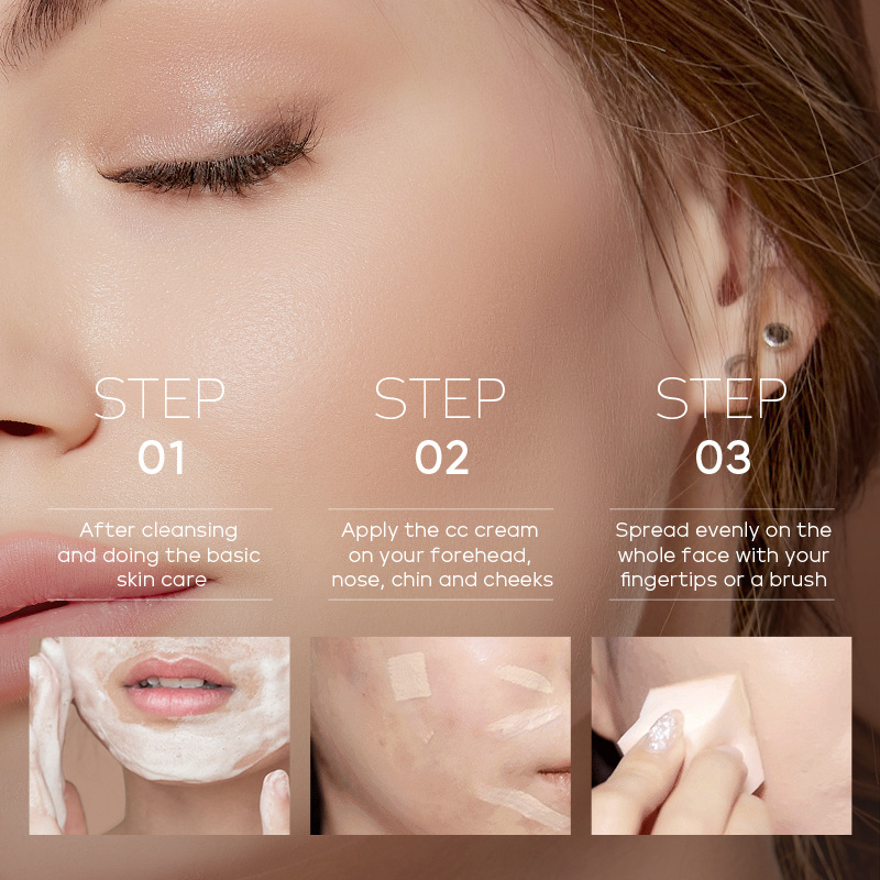 temu Quiyum Full Coverage Foundation 30ml (Tube) Cosmetics Natural Makeup manufacturer in stock Application Scenario