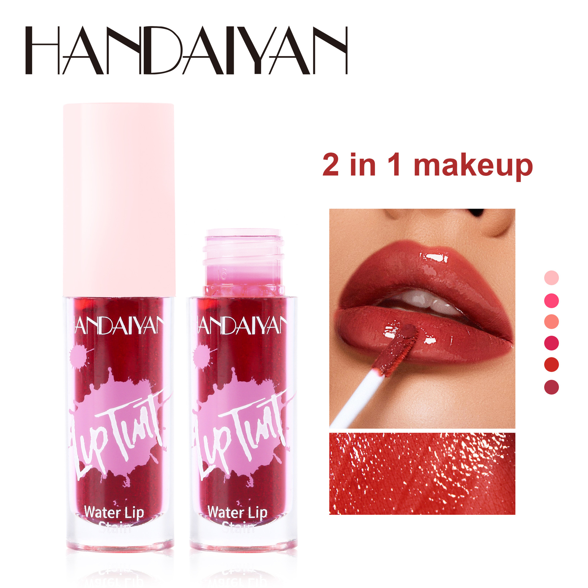 handaiyan matte lip gloss lipstick is long-lasting and does not fade easily. Cross-border lip makeup lipstick water full figure