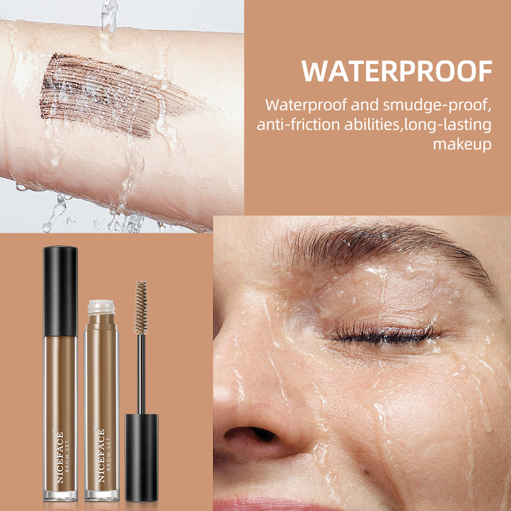 QIBEST Cross-border Eyebrow Styling Liquid is a three-dimensional eyebrow modification liquid that is waterproof, sweat-proof, non-smudging, and provides long-lasting moisture and repair Application Scenario