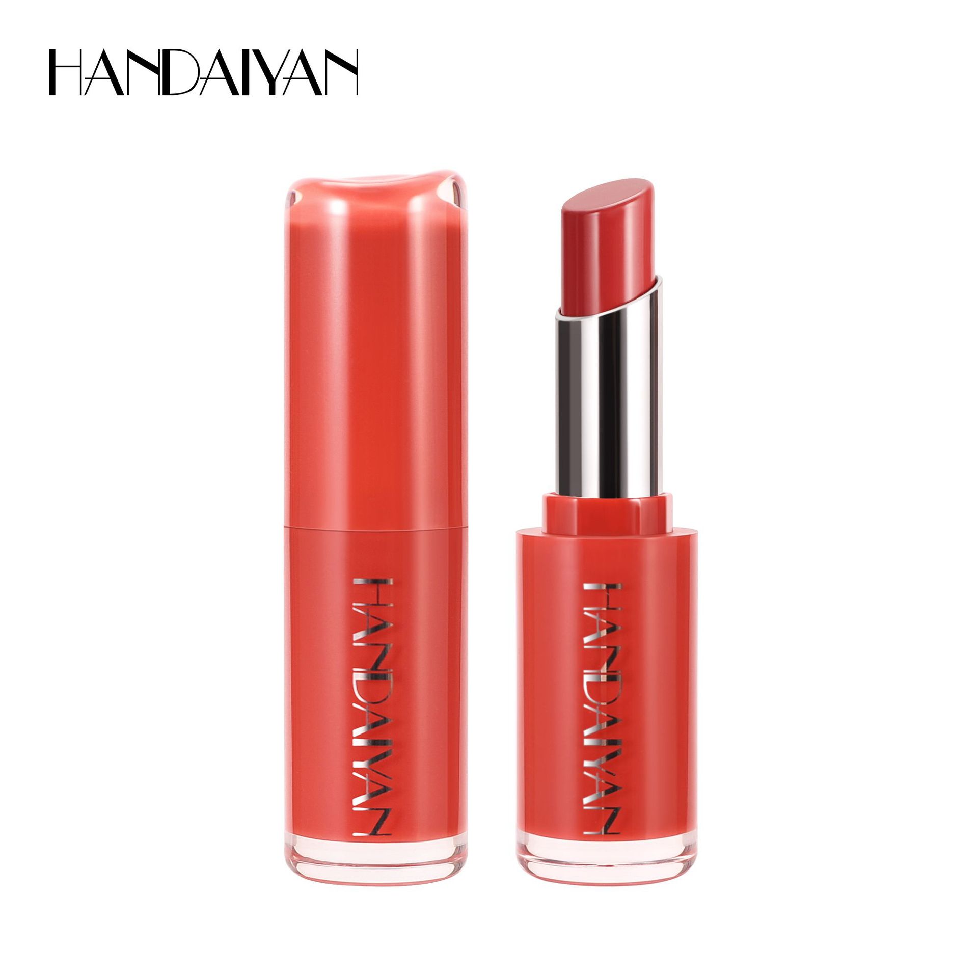 Cross-border waterproof and moisturizing Lipstick HANDAIYAN velvet lipstick enhances complexion. 8-color natural moisturizing lipstick in stock Item Picture