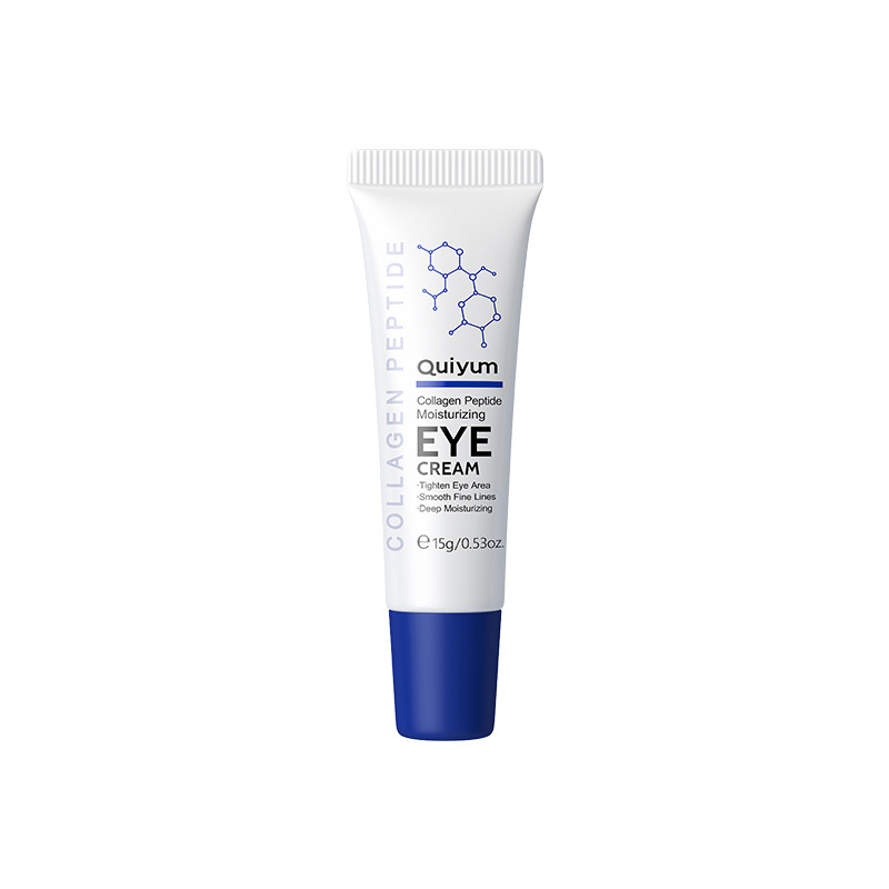 Cross-border QUIYUM Collagen Peptide Moisturizing Eye Cream 15g Hydrating, Moisturizing and brightening skin tone manufacturer's wholesale in stock Item Picture
