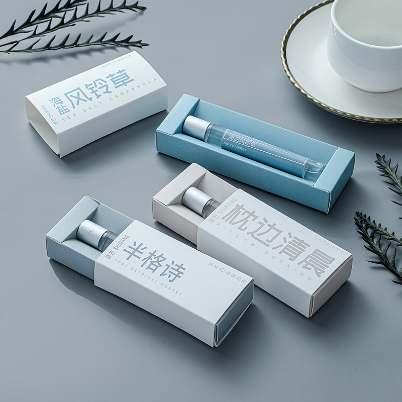 The popular online hit "Shi Mang First Love with You" roll-on perfume for female students, a fresh and light body lotion, and a roll-on perfume for no man's land details Picture