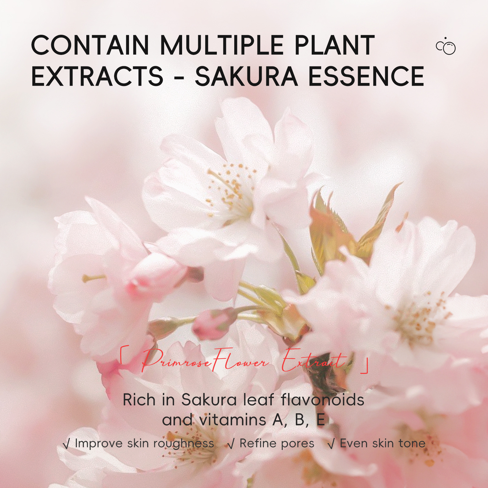 Cross-border Laicome Cherry Blossom Soap 90g for facial cleansing, body cleansing, care, hydrating, moisturizing and nourishing, one-stop delivery Specification drawing