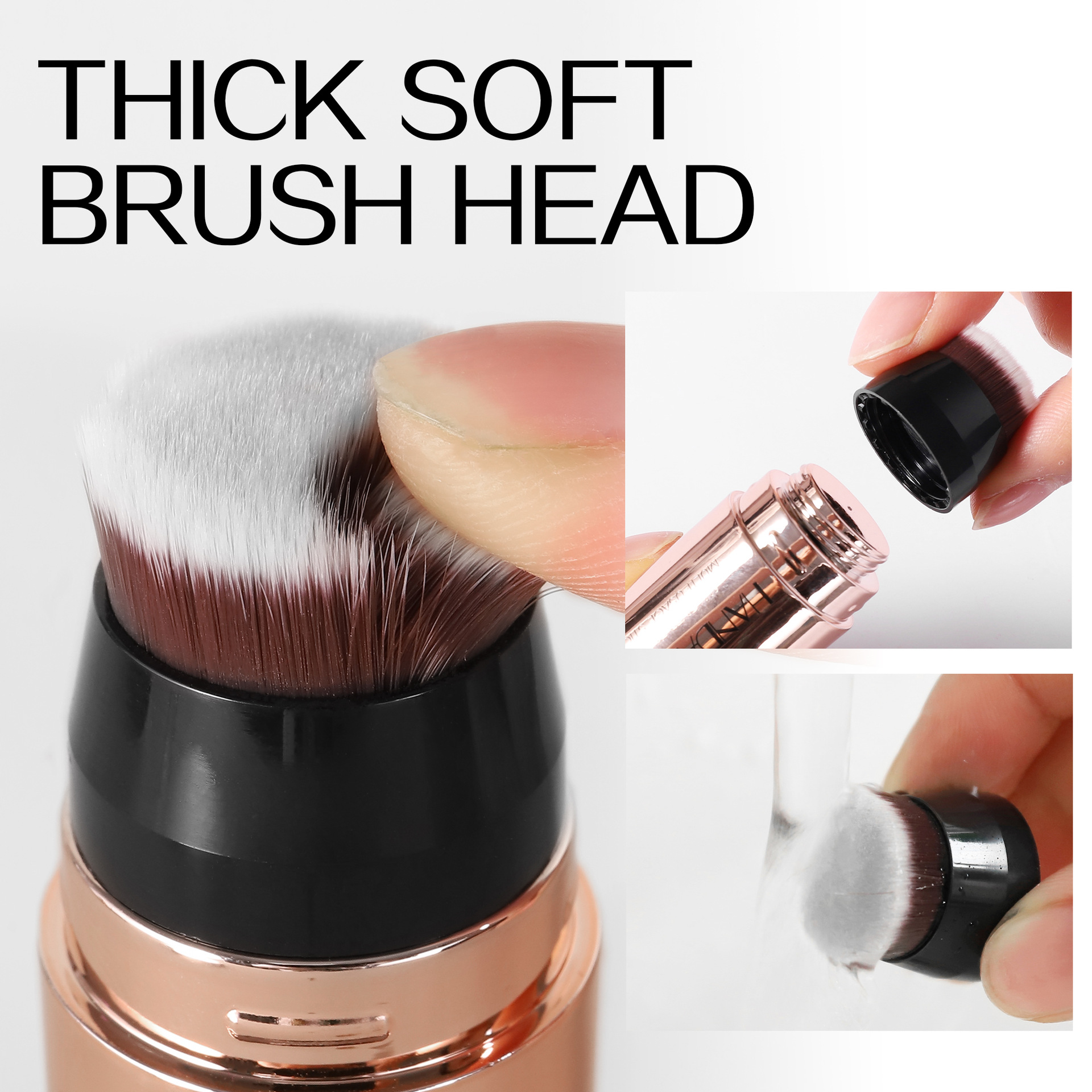 Cross-border Contouring Stick Double-head Highlight handaiyan Contouring Concealer Stick Natural Three-dimensional Shadow Contouring Concealer Specification drawing