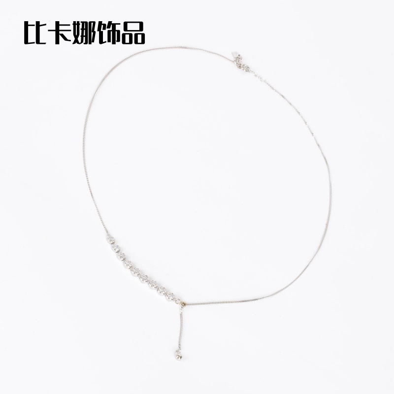 项链/珍珠项链/不锈钢饰品/珍珠/银饰细节图