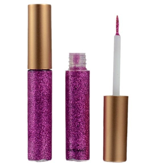 Cross-border Eyeliner HANDAIYAN European and American bestseller Stage Performance Pearlescent Sequin Sparkling Eyeliner Liquid Set of 10 bottles Item Picture