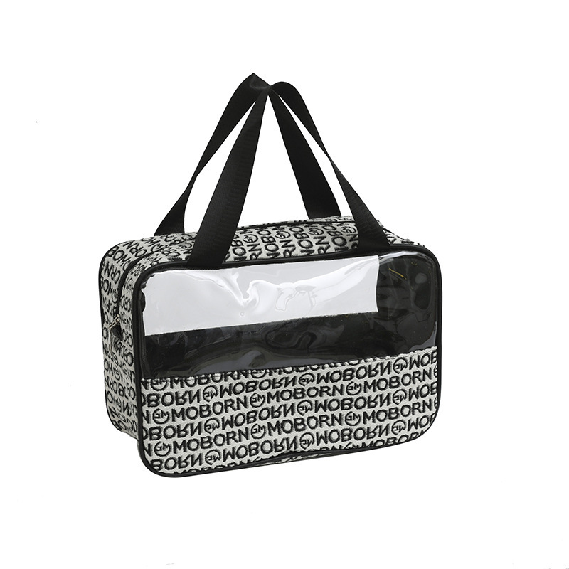 The makeup and toiletries bag can enhance the appearance level. The transparent PVC makeup box is portable and has a large capacity Application Scenario