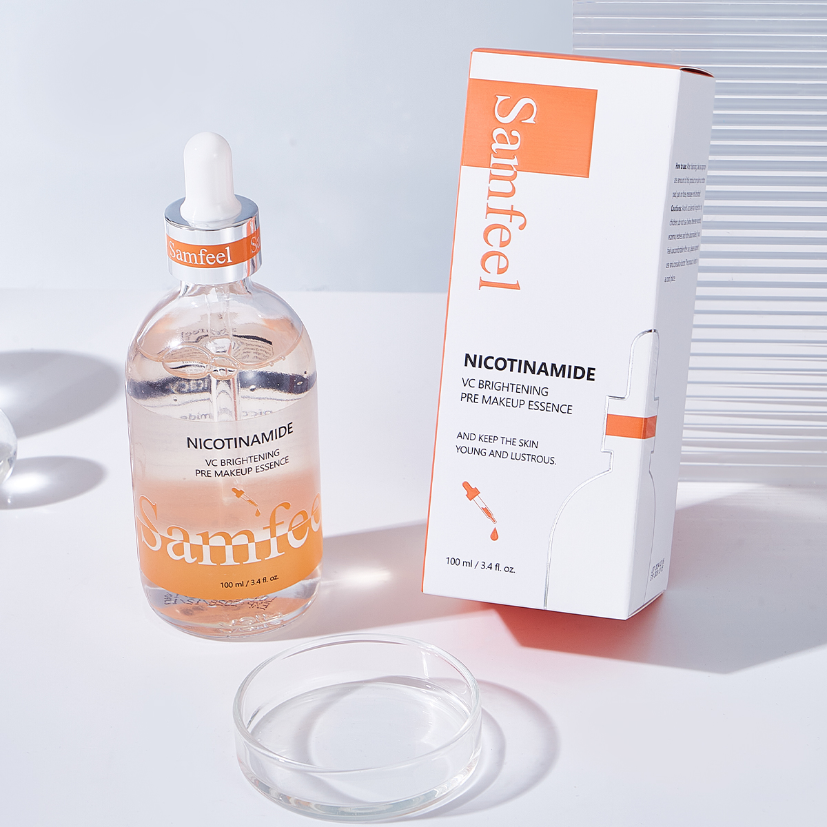 Nicotinamide VC Brightening Pre makeup essence Item Picture