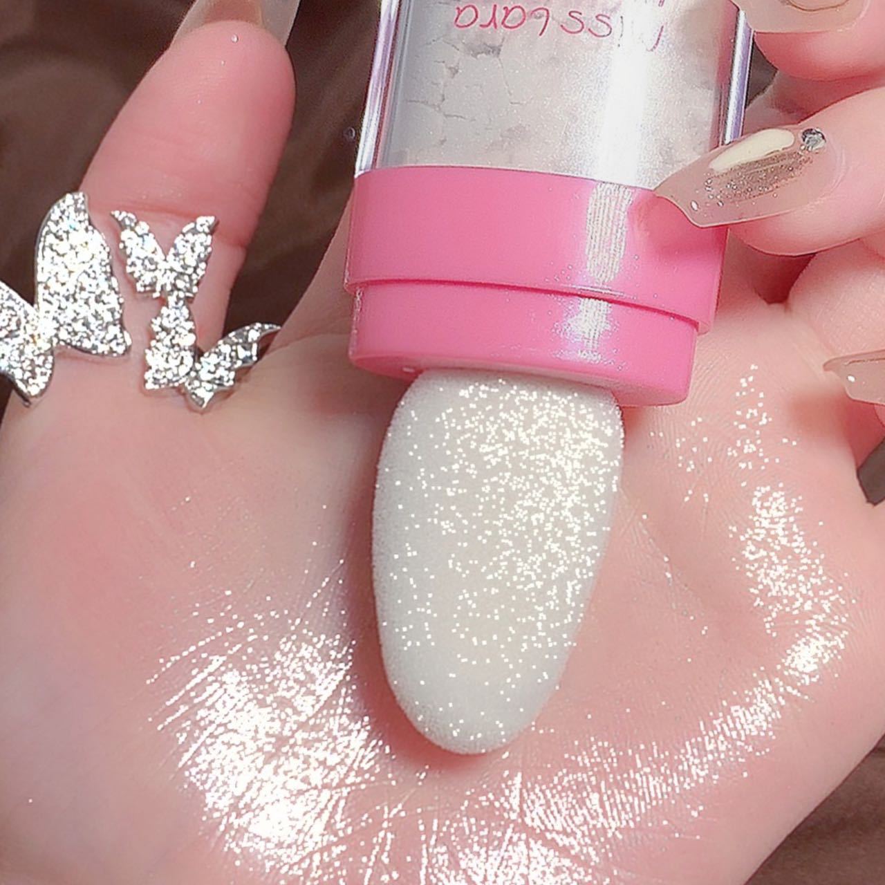 Fairy Highlight Pat Powder, Full-body Brightening Highlight Powder, Sparkling Contouring Powder, Natural and three-dimensional Cross-border Makeup bestsellers Specification drawing