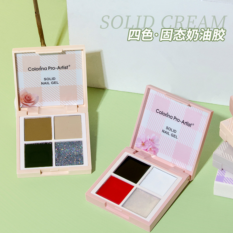 Wholesale of cross-border solid nail polish gel, nude Japanese canned long-lasting ice-transparent painting gel set, nail polish gel and phototherapy gel Specification drawing