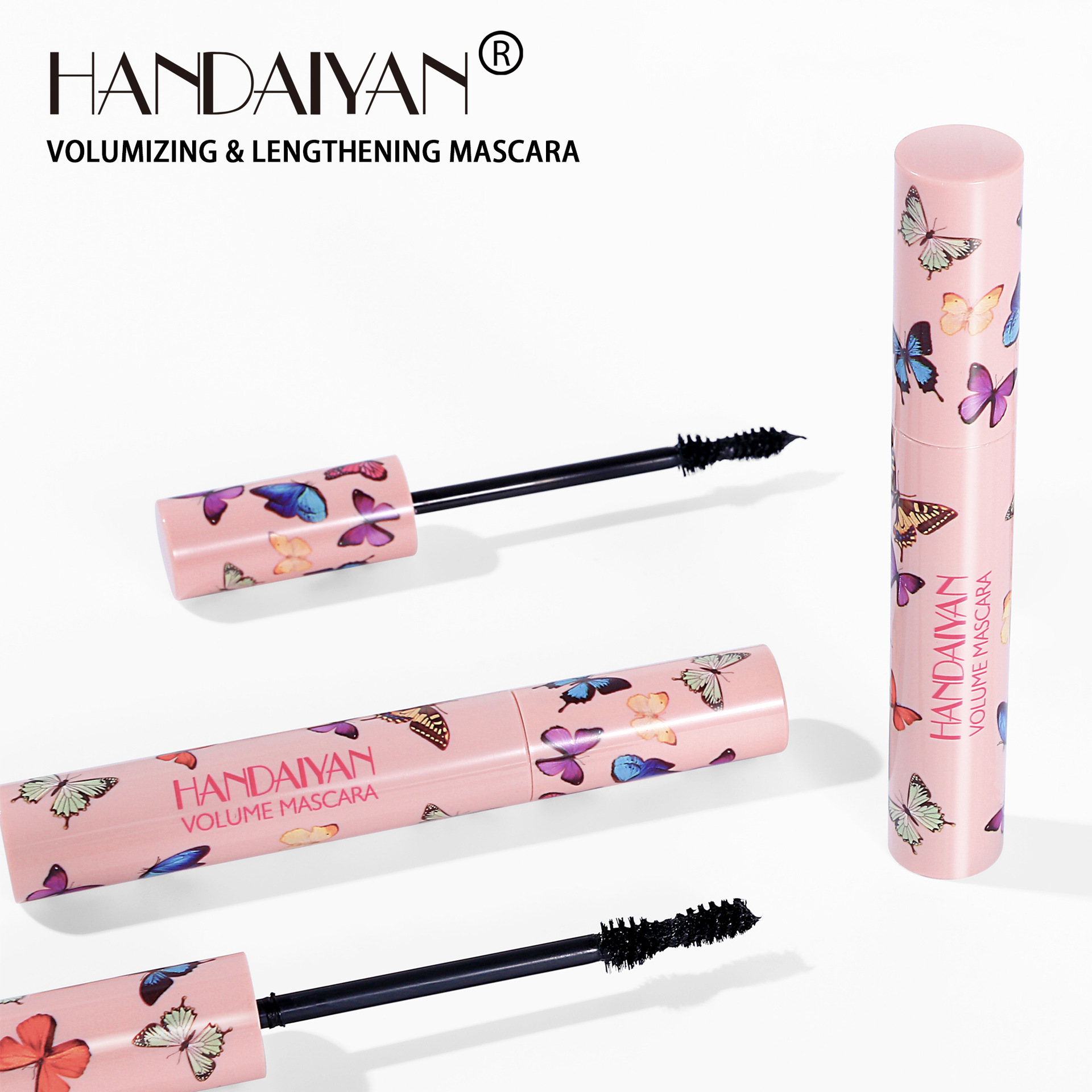 Cross-border Mascara Fine Comb HANDAIYAN, sweat-proof, non-smudge, long, curly and thick mascara Application Scenario