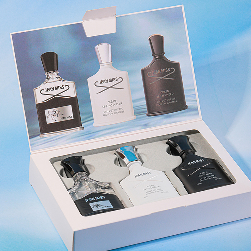 Xiaocheng Yixiang Silver Mountain Spring Gift Box, Long-lasting Fragrance, Cross-border Bestseller Irish Napoleon Perfume Set Wholesale full figure