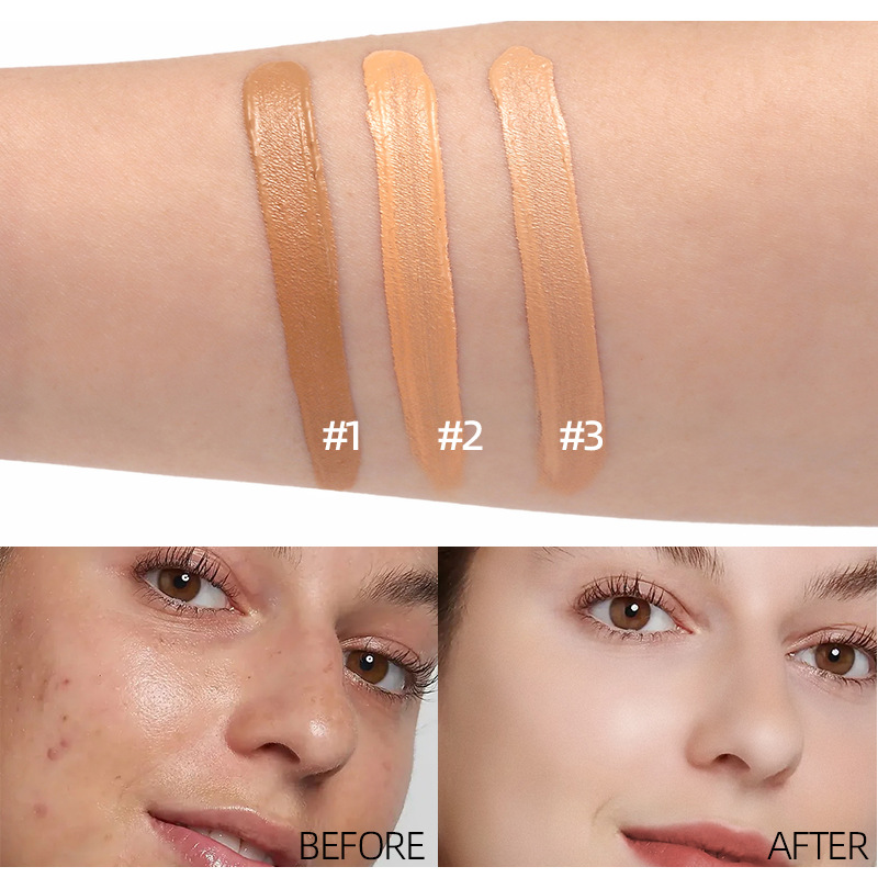 MISS LARA Three-color Contouring Liquid for Contouring Nasal Shadows, highlighting and brightening shadows, Natural liquid Contouring liquid details Picture