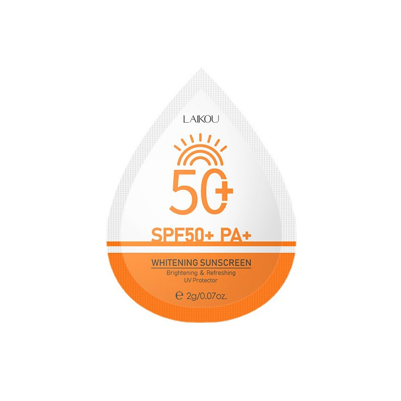 LAIKOU sunscreen 2g*15 Summer Cream Hydrating and Moisturizing Cross-border Item Picture