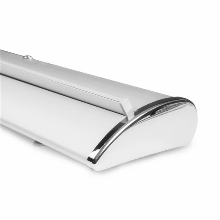 厂家供应85x200宽底座铝合金水滴型易拉宝详情9